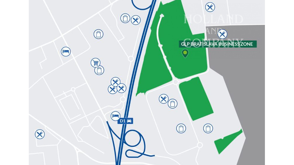 Skladová plocha na prenájom v Bratislava od 576 m2