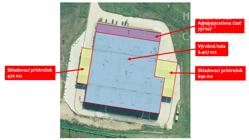 Industrial Hall for Rent in Prešov Záborské