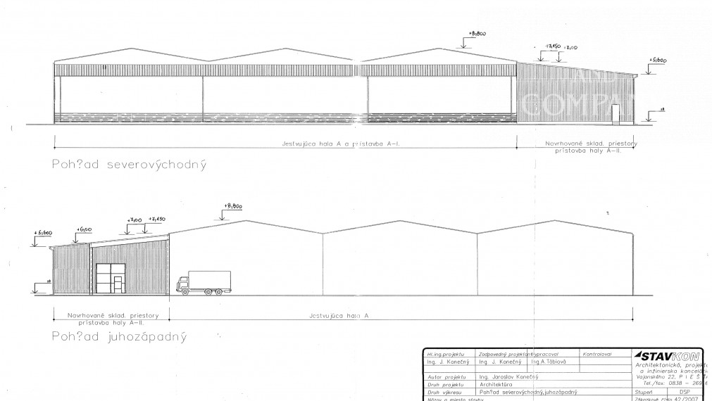 Skladový priestor v obci Madunice 5000 m2
