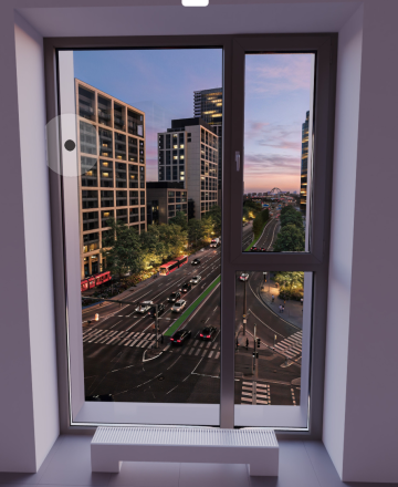 Moderná kancelária na prenájom v Zwirn Office 90m2, 3x park - fotografia 1