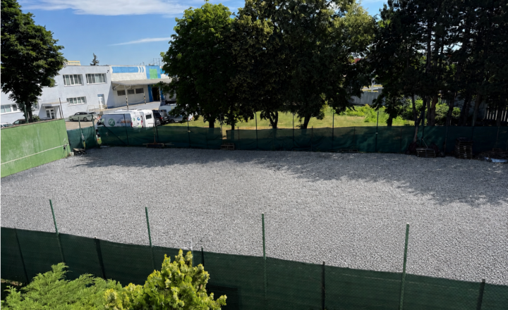 Spevnená plocha 650 m² na prenájom – Nová Rožňavská