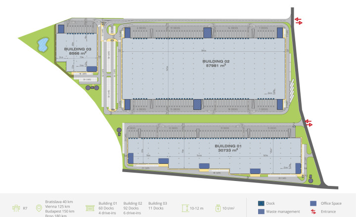 Sklad Dunajská Streda od 5000 m2